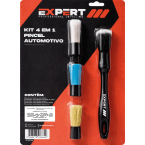 EXPERT-KIT PINCEL AUTOMOTIVO 4 EM 1